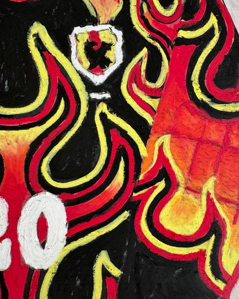 1998 JAPAN FLAME PRINT