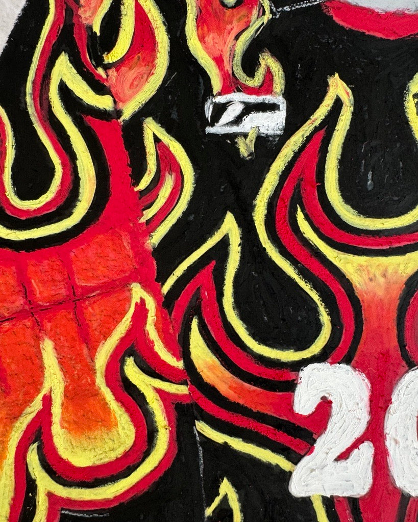 1998 JAPAN FLAME PRINT